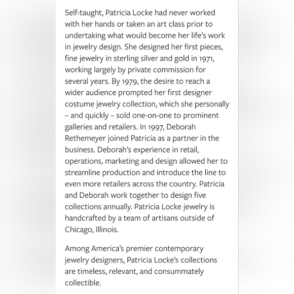 Patricia locke Earrings - Picture 8 of 8